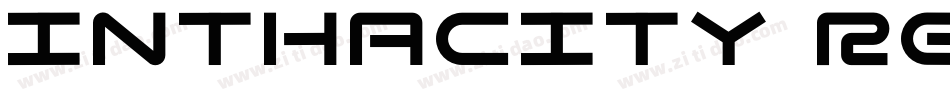 Inthacity Regular字体转换